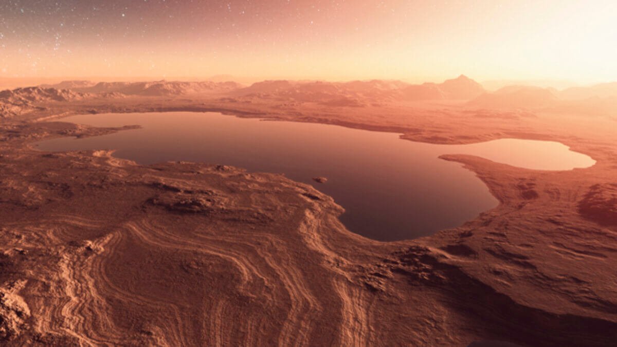 Вода на Марсе существовала на один миллиард лет дольше