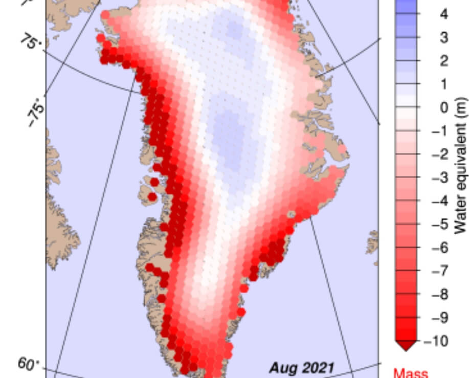 Резкое таяние ледников в Гренландии привело к повышению уровня мирового океана
